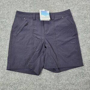 Willit Shorts Womens 8 Navy Blue UPF 50+ Sun Protection Quick Dry Outdoor Hiking